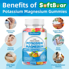Illustration of ingredients including magnesium potassium calcium vitamins and CoQ10