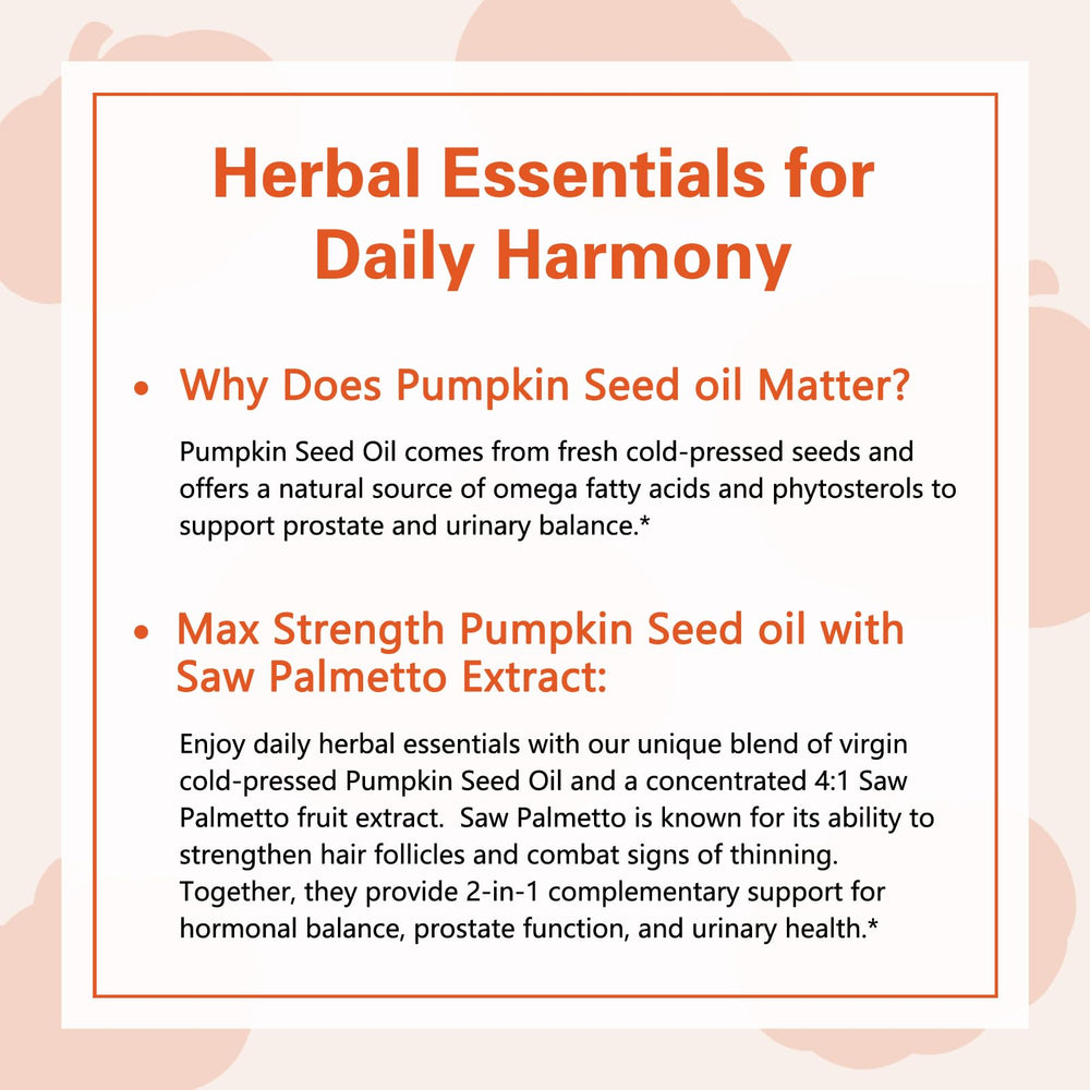 Close-up of pumpkin seed oil softgels