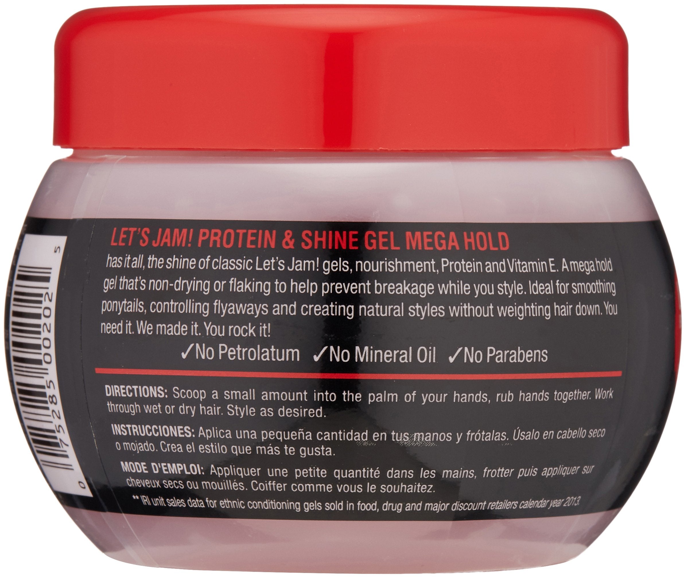 Wet hair styled with Lets Jam Mega Hold for lasting shape
