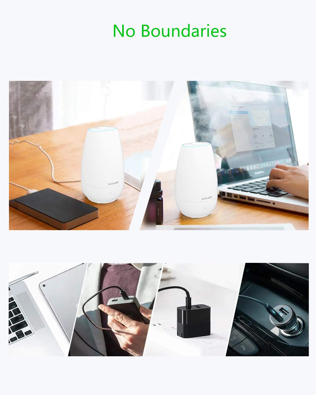 Top light ring of the SOICARE diffuser