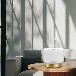 SOICARE diffuser BPA-free tank emphasizes safe essential oil use