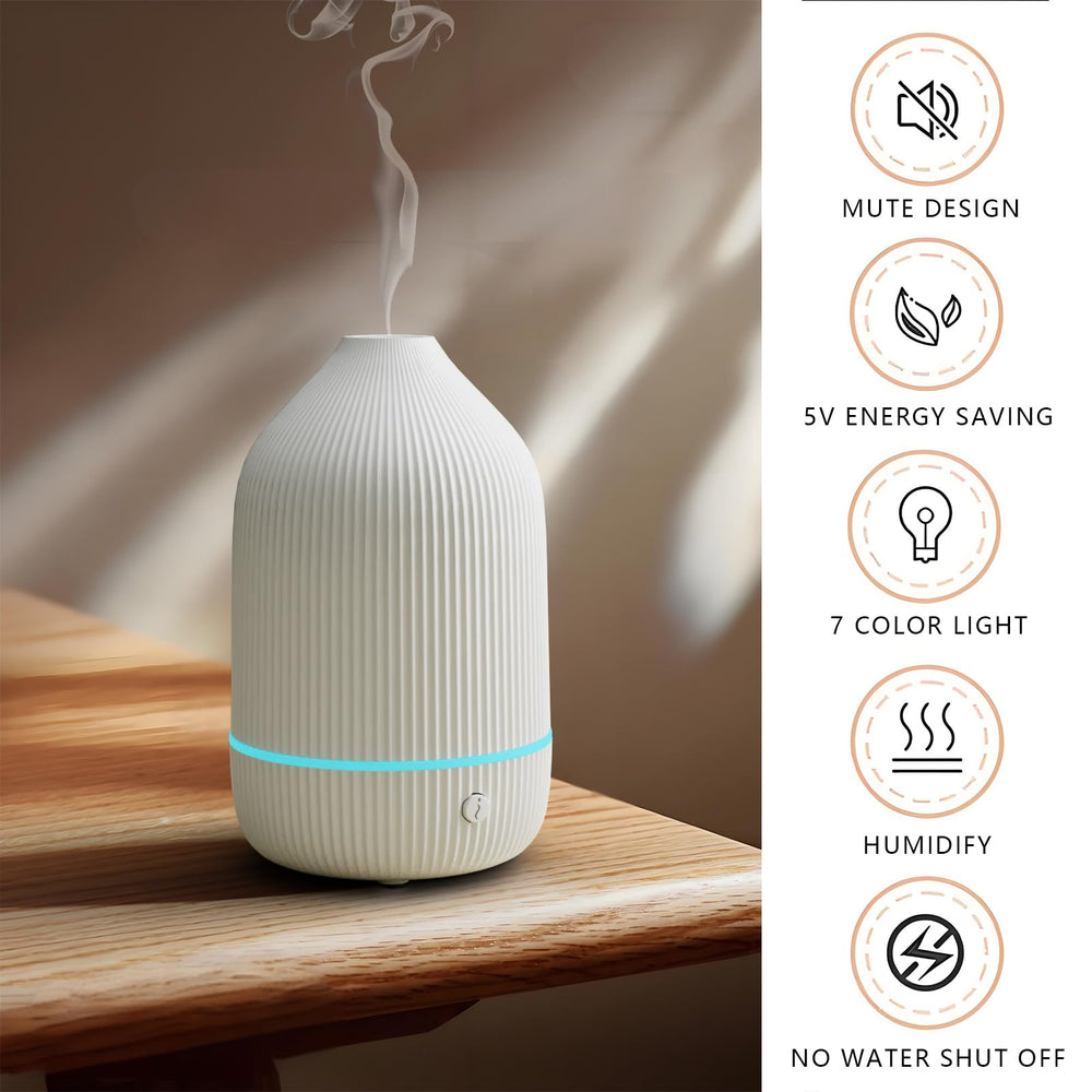 SOICARE compact diffuser on home office desk