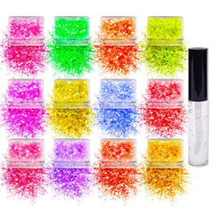 SoJourner Bags neon holographic glitter for dazzling eyes