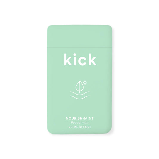SOL Kick Breath Spray bottle front view showing 20 mL size