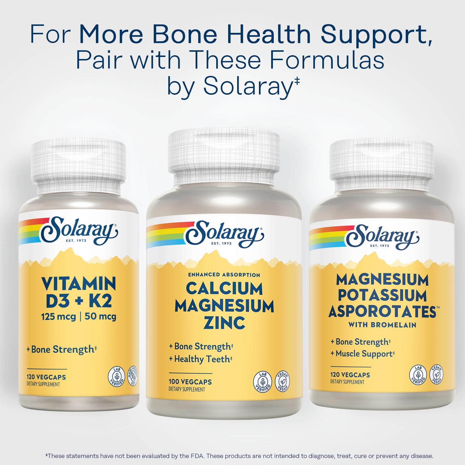 60-day money-back guarantee for Solaray Cal Mag Zinc