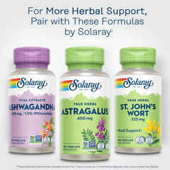 Serving size illustrating 400 mg per VegCap