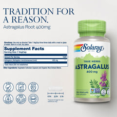 Whole astragalus root and capsules