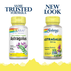 Solaray Astragalus Root 550mg capsules