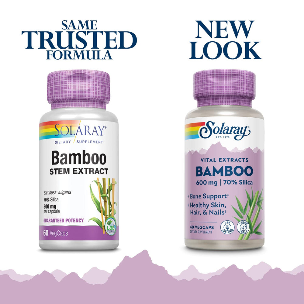 Close-up of Bamboo Stem Extract 70% silica standard