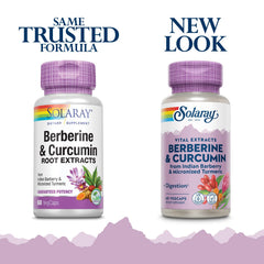 Nutrition label showing 300 mg Berberine HCl per serving