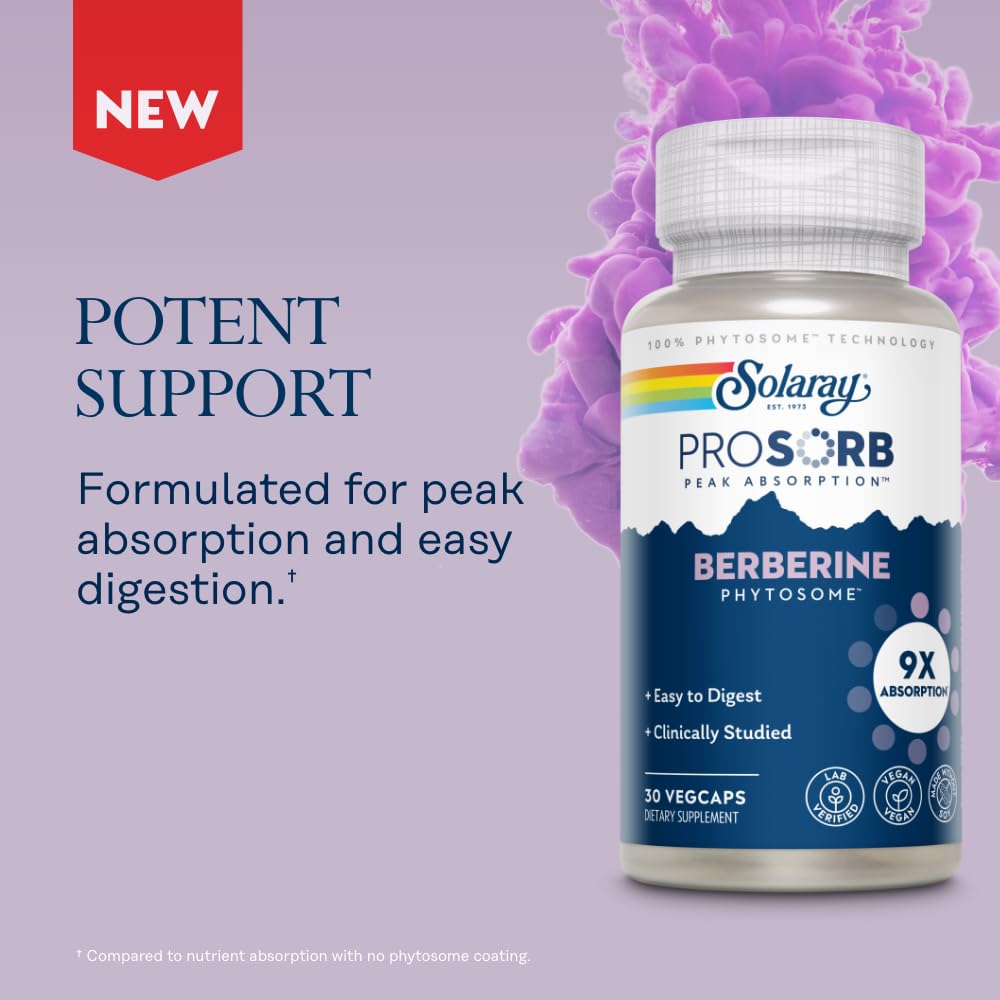 Soy-free vegan Berberine Phytosome symbol