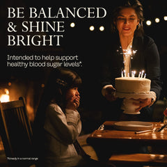 Graphic highlighting 50 mg bitter principles per serving including charantin