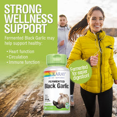 Label for SOLARAY Black Garlic 500 mg