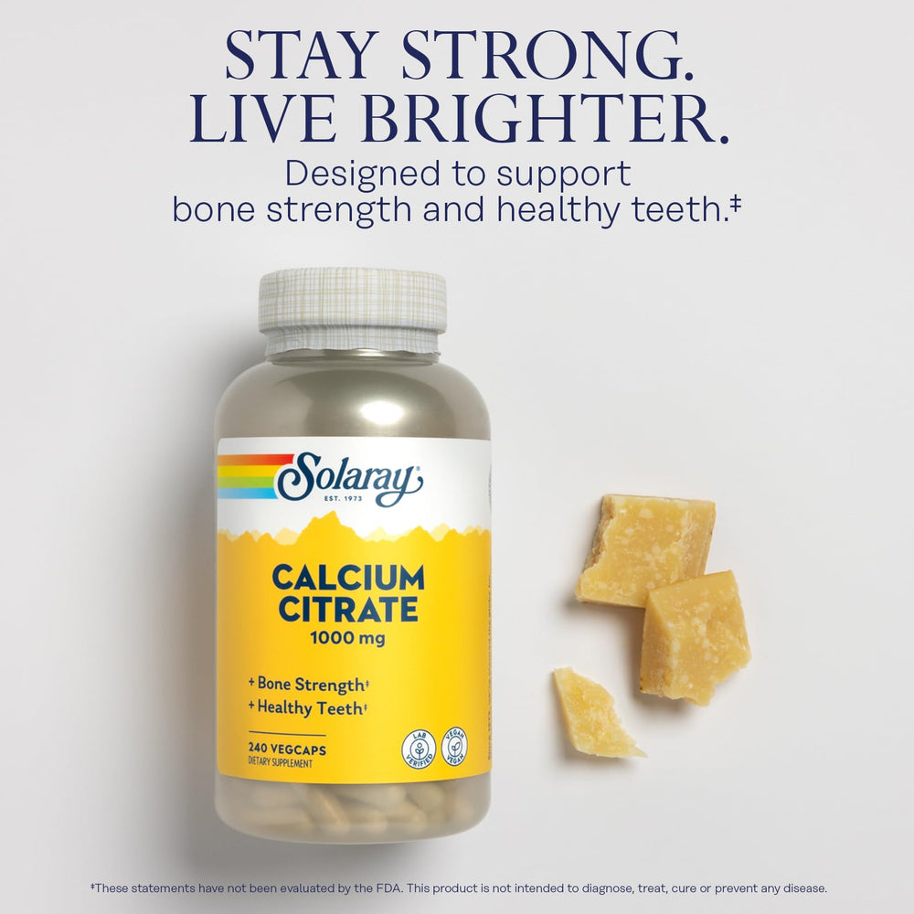 60-serving vegan calcium citrate capsules