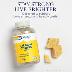 Ingredients detail for Solaray Calcium Citrate 1000mg