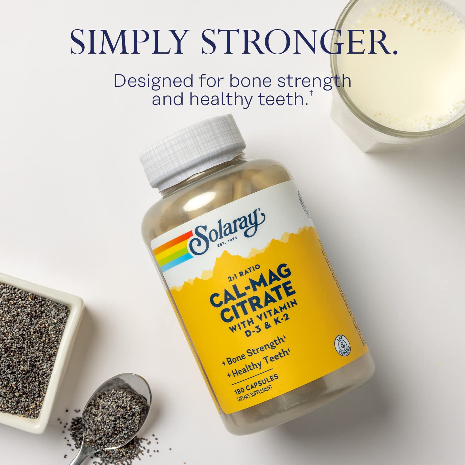 Chelated calcium and magnesium citrate ingredients