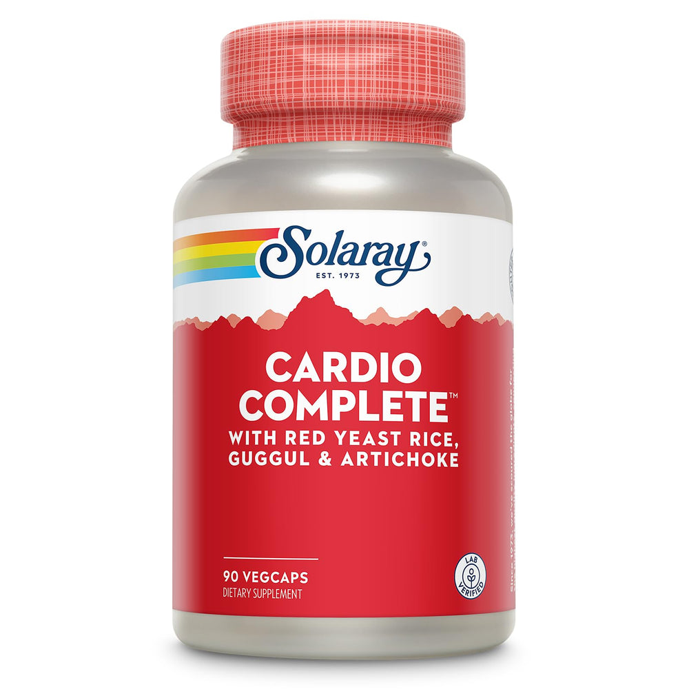 Solaray Cardio Complete bottle front view