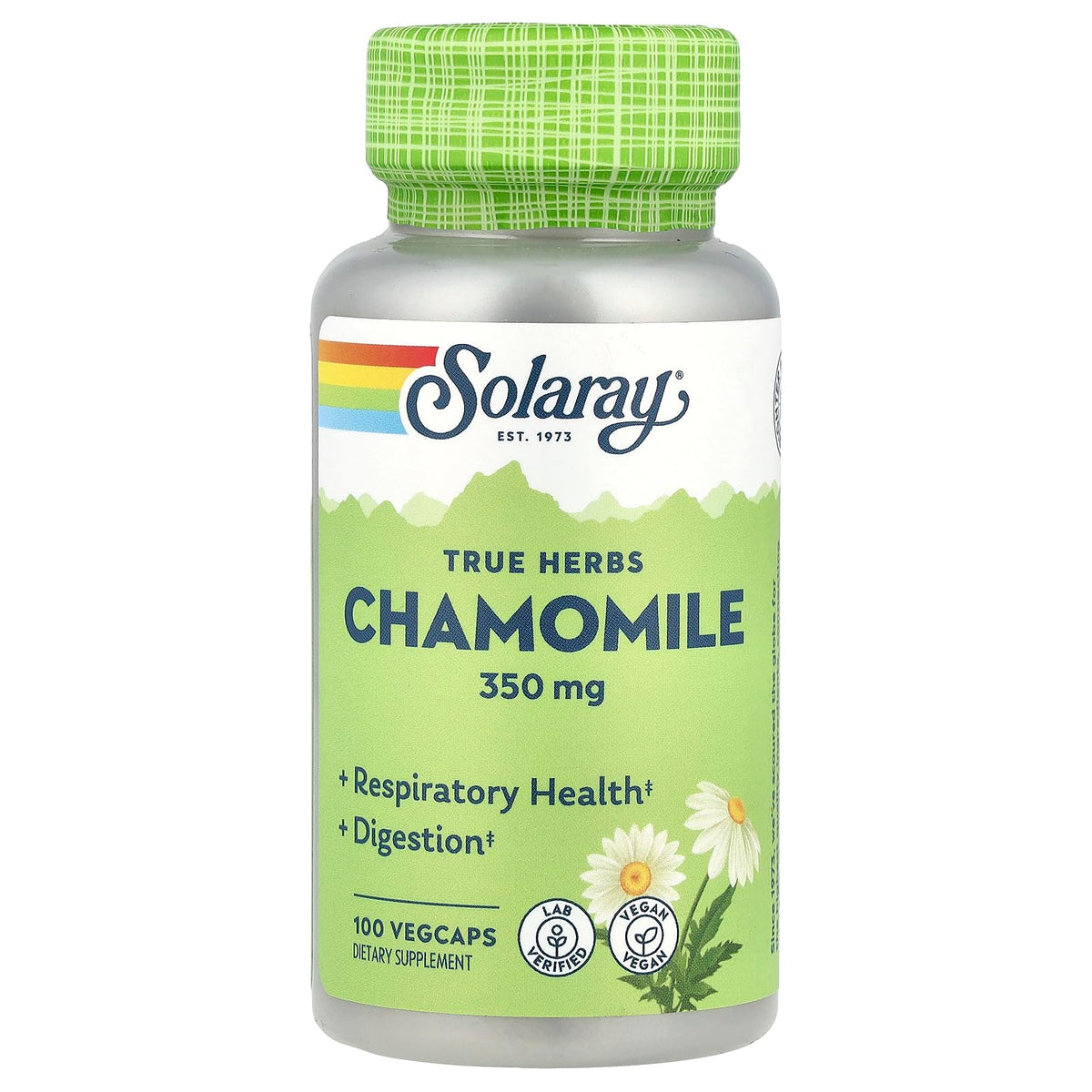 Solaray Chamomile 350 mg bottle - front view