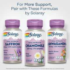 Eco-friendly packaging and bottle for SOLARAY Chamomile