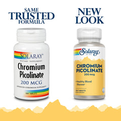 Chromium Picolinate 200mcg capsules in bottle