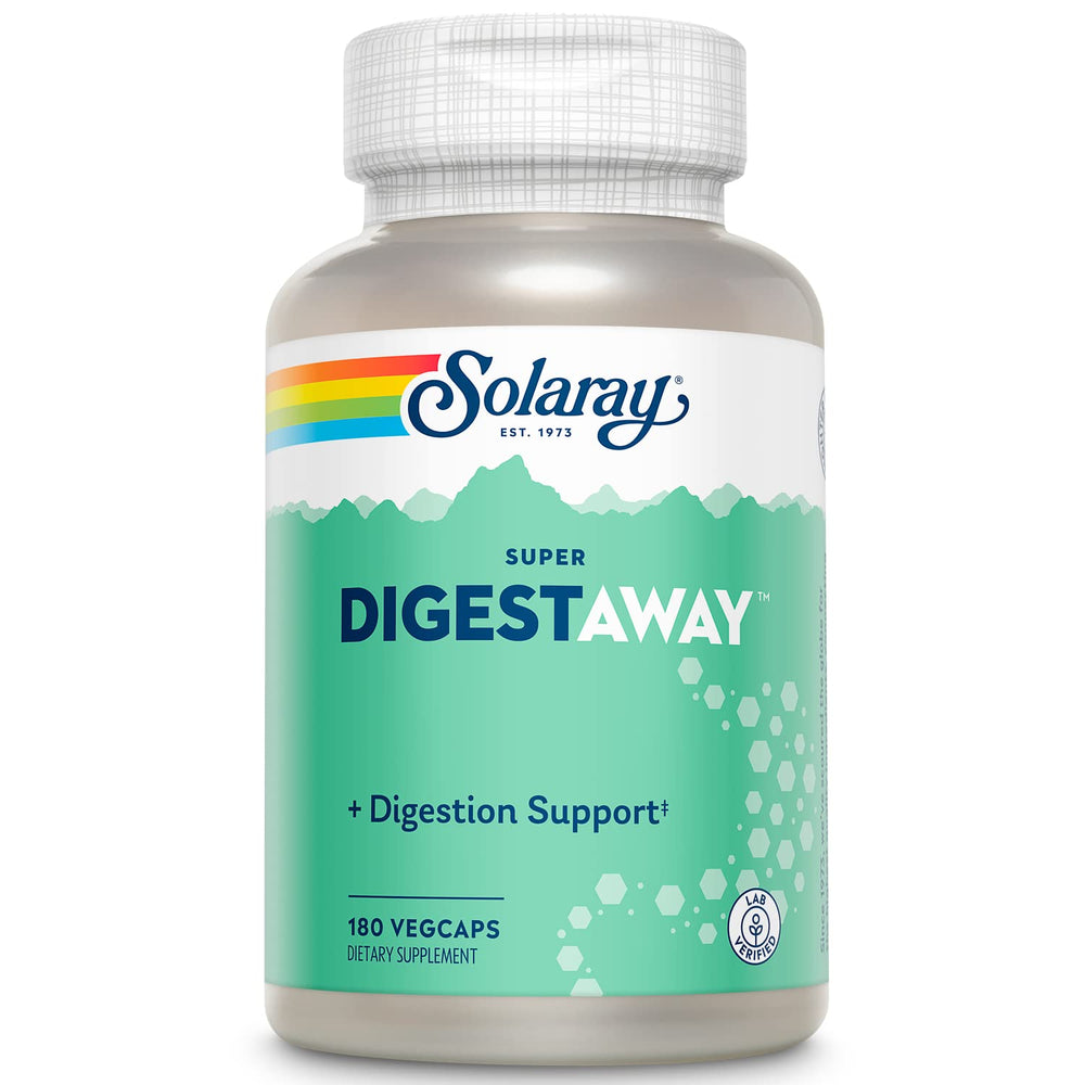SOLARAY Digestive Enzymes bottle with label