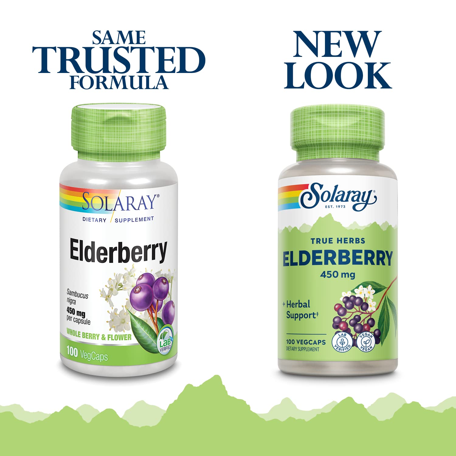 SOLARAY Elderberry Capsules ingredients and facts