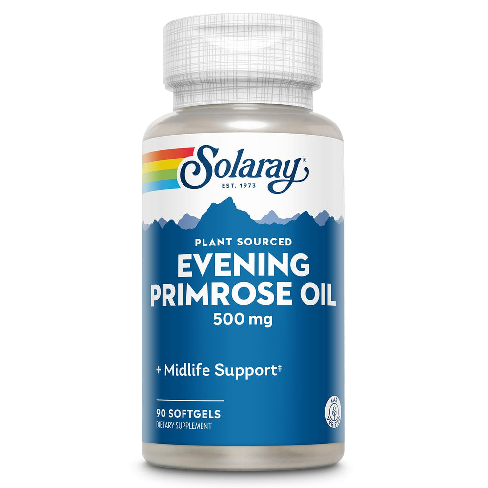 SOLARAY Evening Primrose Oil 500mg bottle