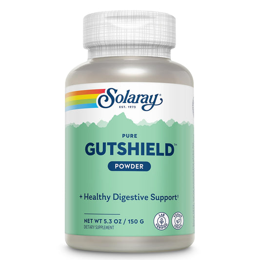 SOLARAY Gutshield Powder 150 Gram jar front view