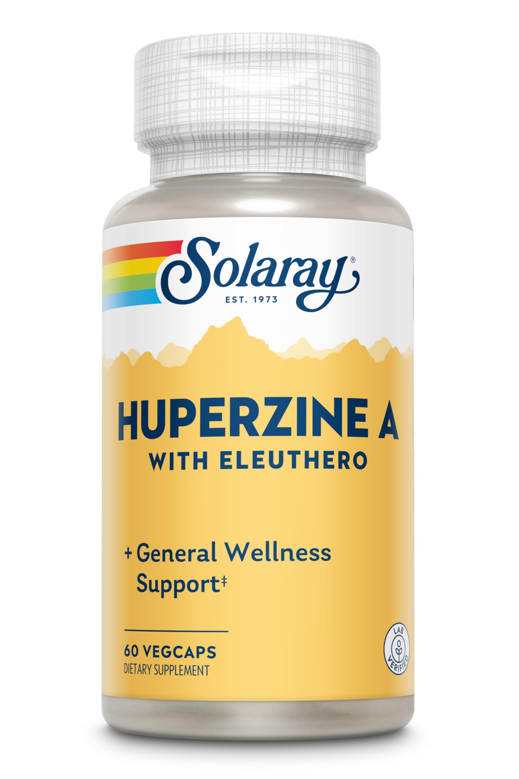 Solaray Huperzine A Capsules 50 mcg bottle — 60 count