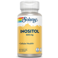 SOLARAY Inositol 500 mg capsules bottle