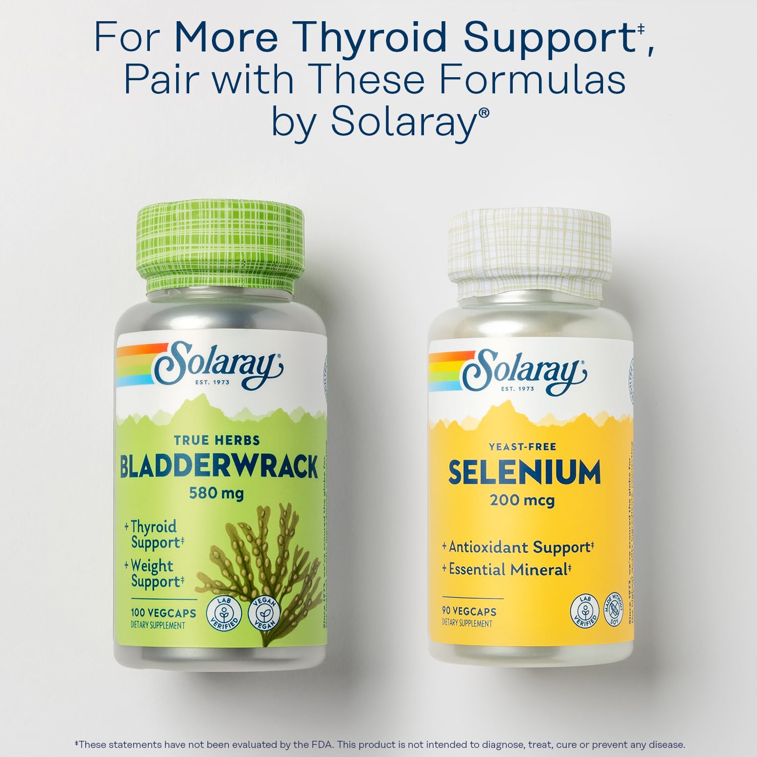 In-house lab testing and GMP certification for Solaray Iodine