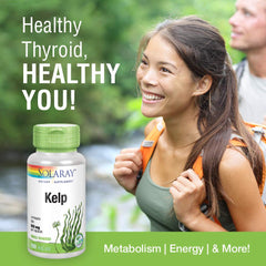 SOLARAY Kelp 550 mg vegan non-GMO bottle
