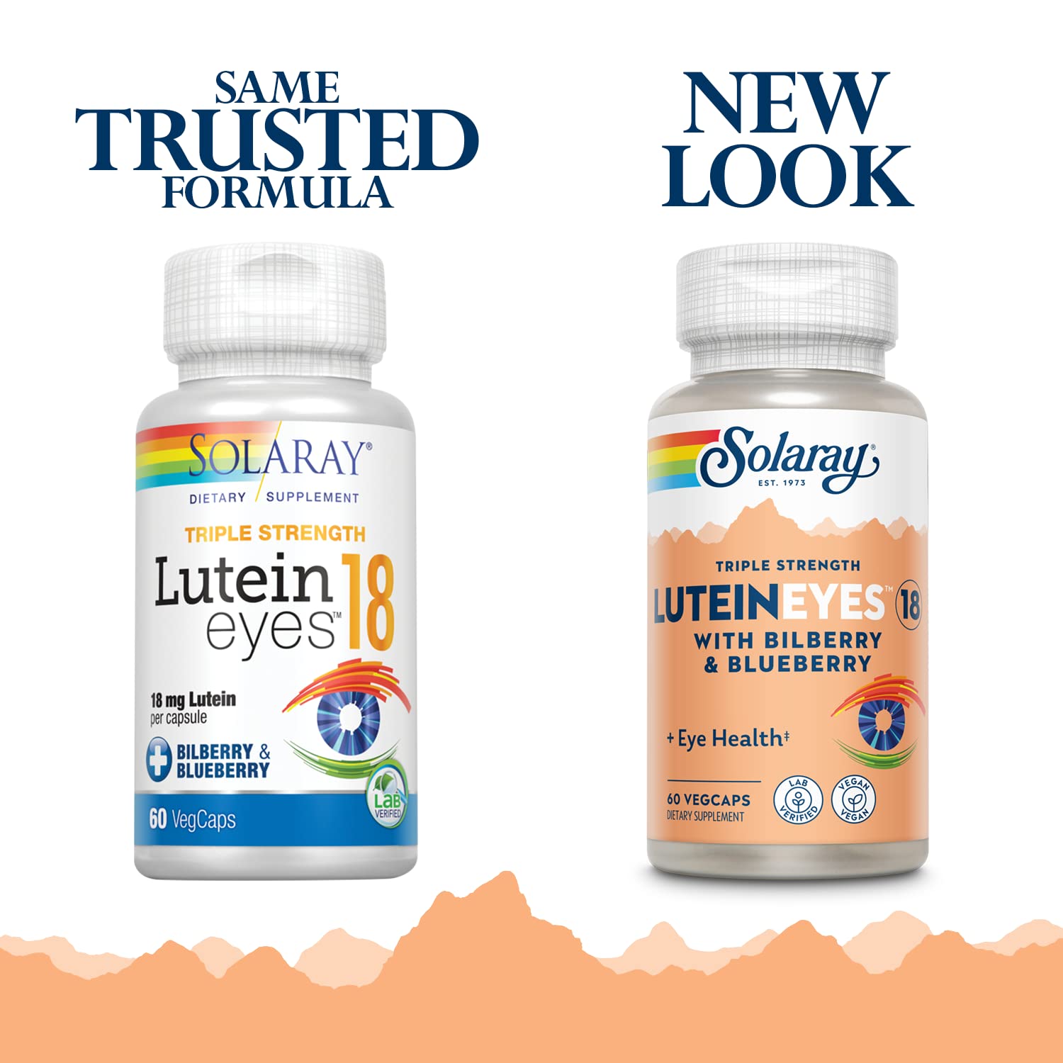 SOLARAY Lutein Eyes bottle back view