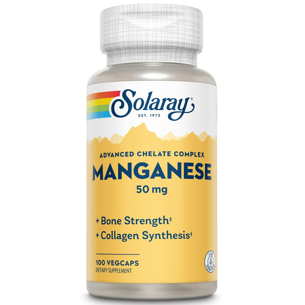 Manganese support for bone health and bone strength
