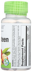 Non-GMO and vegan certifications on packaging