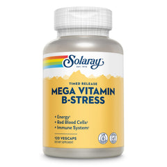SOLARAY Mega Vitamin B-Stress bottle