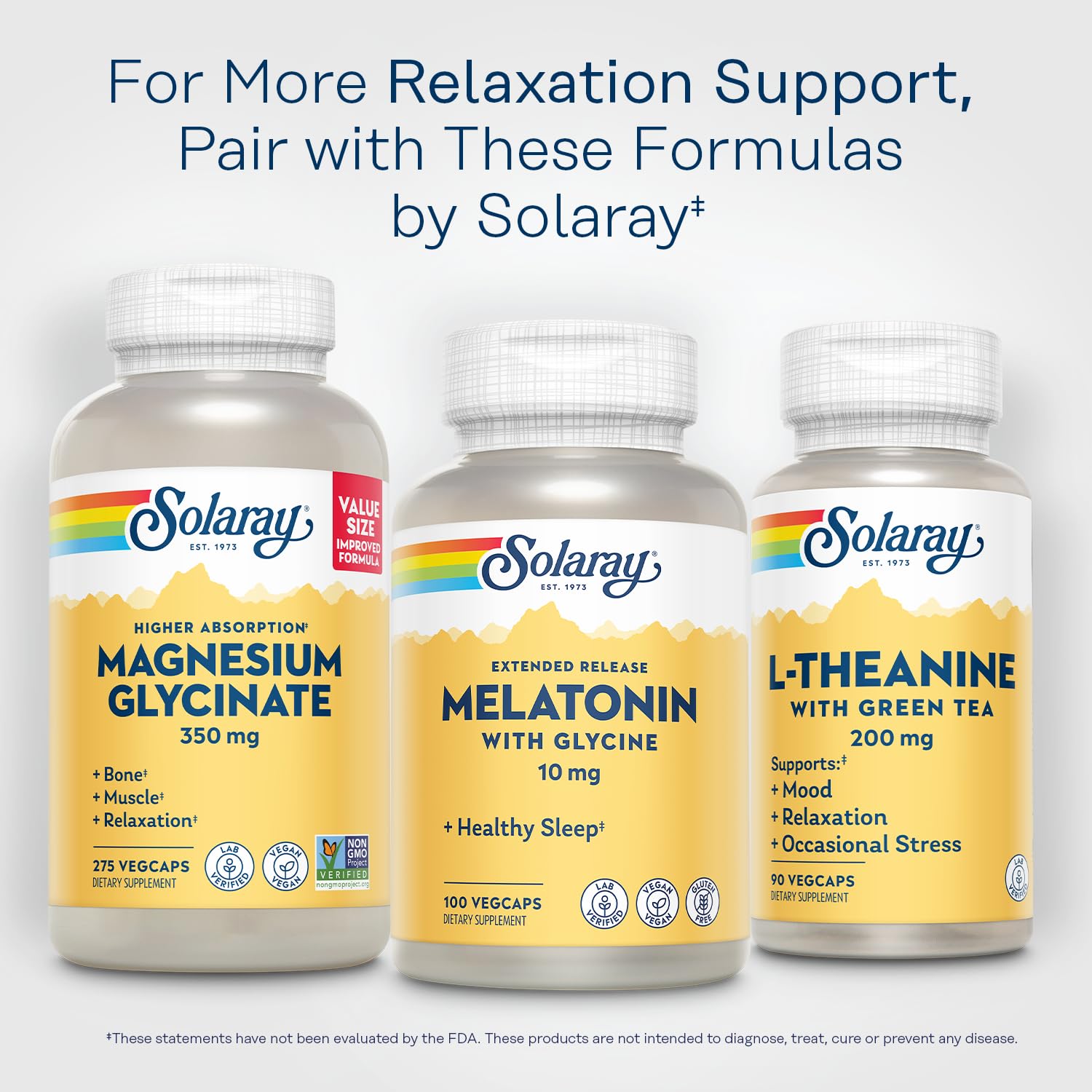 Lab verified potency and purity certificate for SOLARAY Melatonin