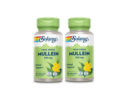SOLARAY Mullein Leaf 330mg bottle - front view