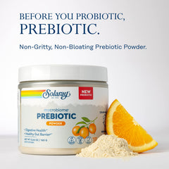 Close-up of Mycrobiome Prebiotic powder texture