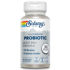 SOLARAY Mycrobiome Probiotic 50+ bottle front view