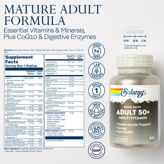 One-a-day serving capsule for energy and daily support