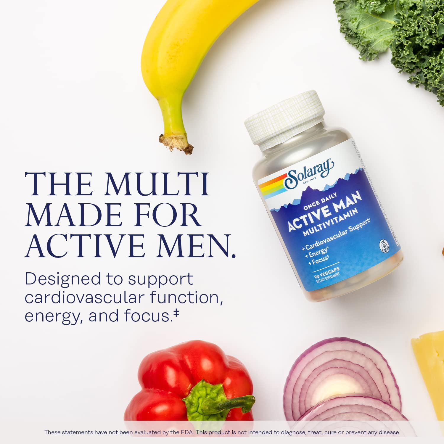 Multivitamin ingredients including vitamin D3, B vitamins, zinc