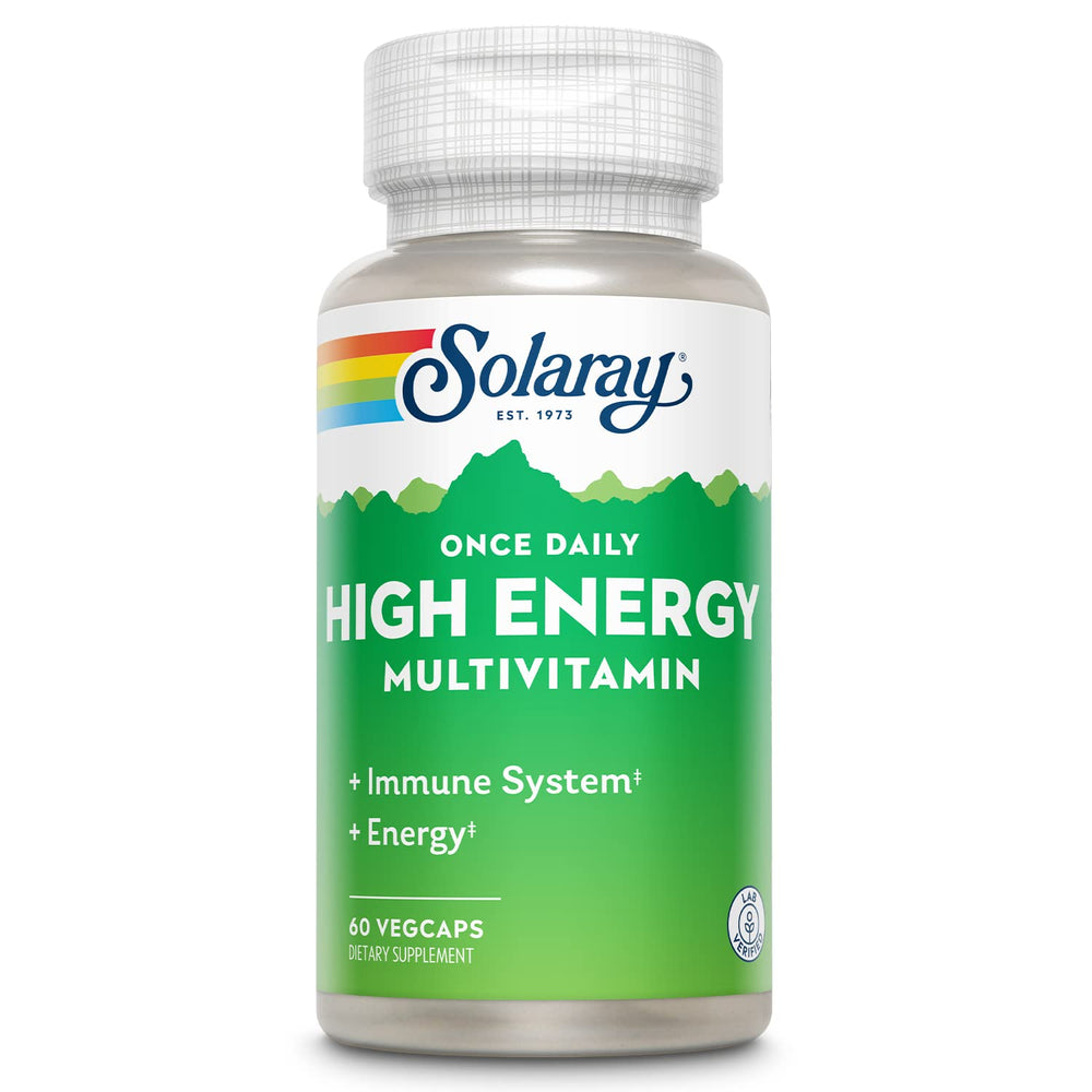 SOLARAY Once Daily High Energy Multivitamin bottle
