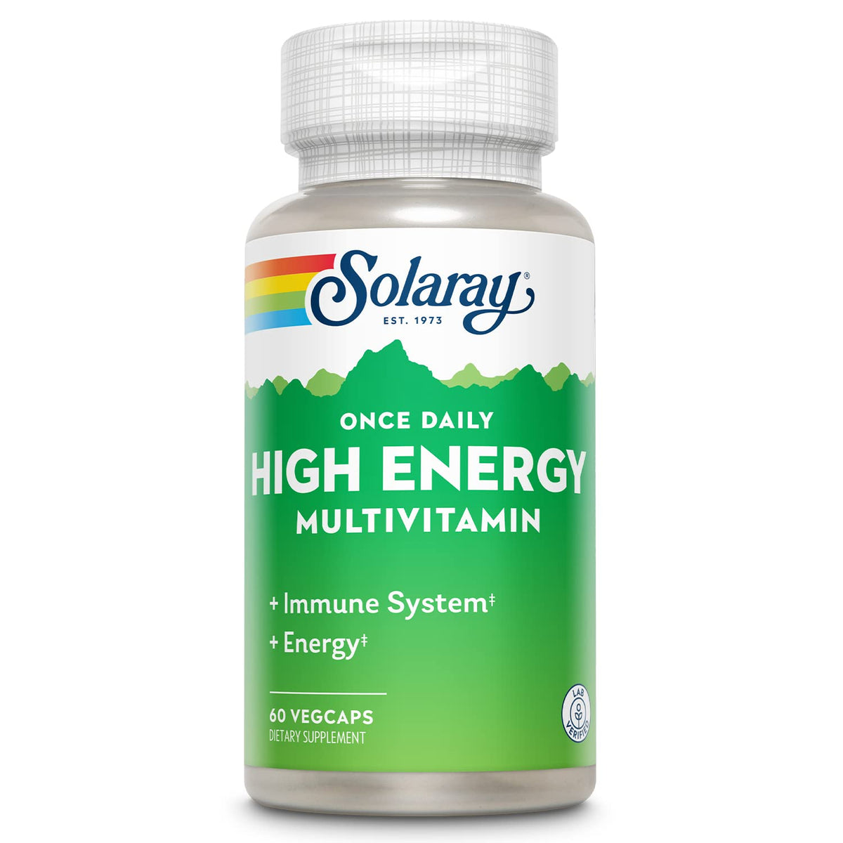 SOLARAY Once Daily High Energy Multivitamin bottle