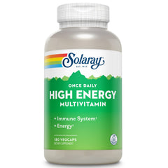 Solaray Once Daily High Energy Multivitamin bottle and label