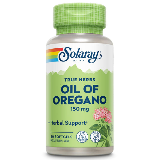 Solaray Oil of Oregano Softgels bottle product image