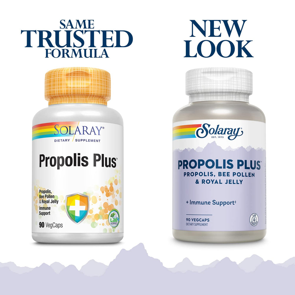 Healthy immune support concept with capsules and leaves