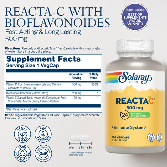 Vitamin C bioflavonoids ingredients illustration