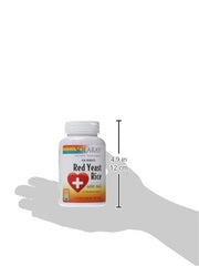 Solaray Red Yeast Rice 600 mg capsules bottle