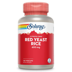 SOLARAY Red Yeast Rice 600mg bottle